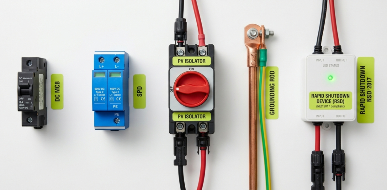 5 Essential Safety Components Every DIY Solar Setup Needs