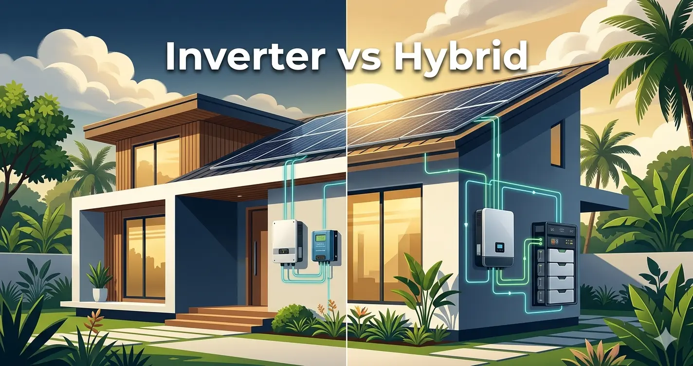 Inverter vs hybrid inverter comparison for Filipino homes